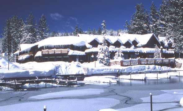 Mid Winter, Sunnyside Resort. Lake Tahoe.