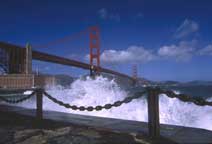 Surfs Up, Golden Gate Bridge,